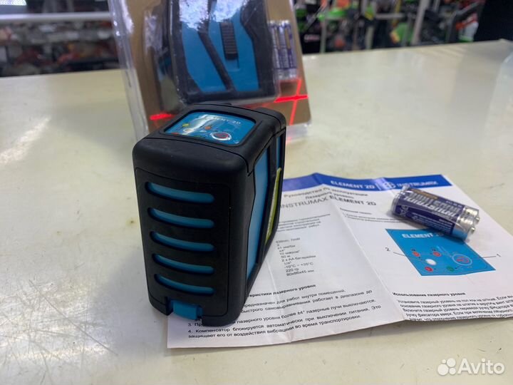 Лазерный уровень instrumax element 2D