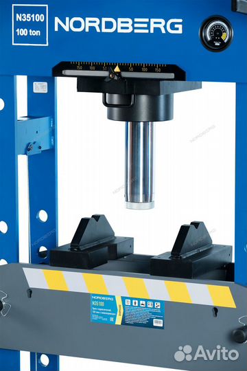Пресс с пневмоприводом 100т PRO Nordberg