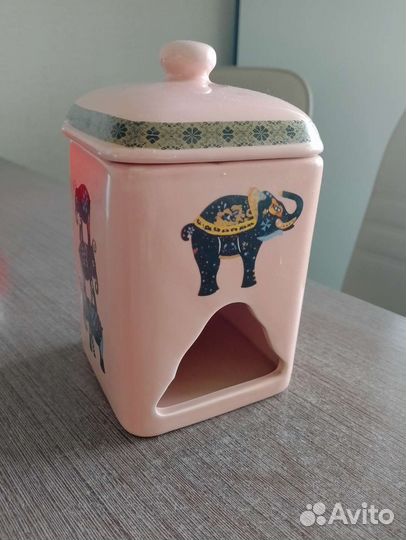 Банка для пакетированного чая керамика