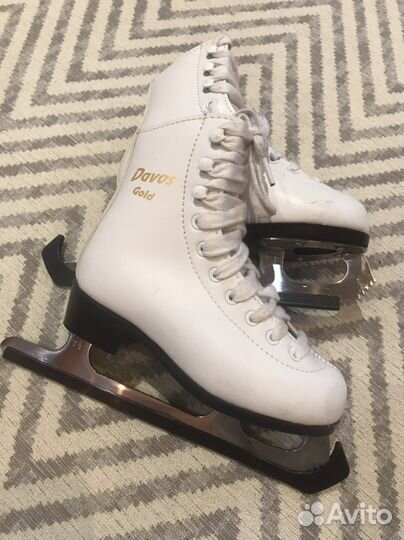 Коньки graf davos gold размер 29