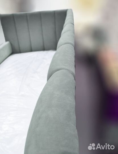 Детская кровать «Волна»+ с бортиком