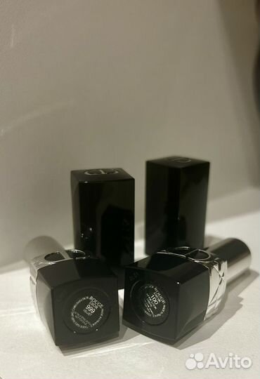 Помада Dior 100, 999 и тушь clarins объемная