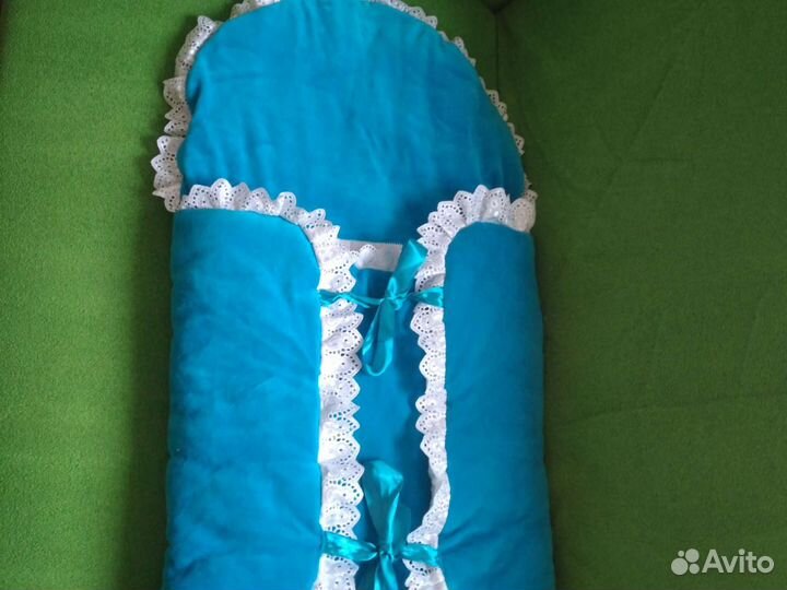 Конверт на выписку для мальчика зима
