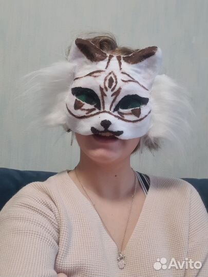 Маска кошки (для квадробики на заказ)