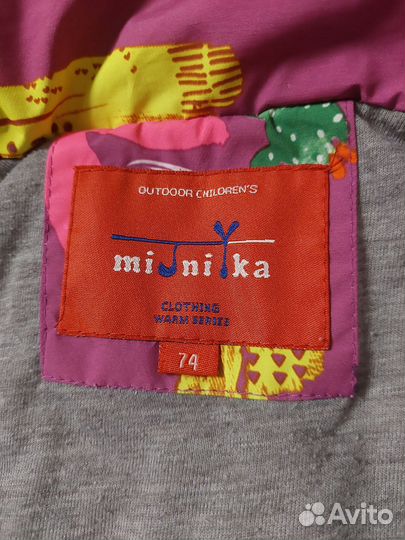 Куртка для девочки 74