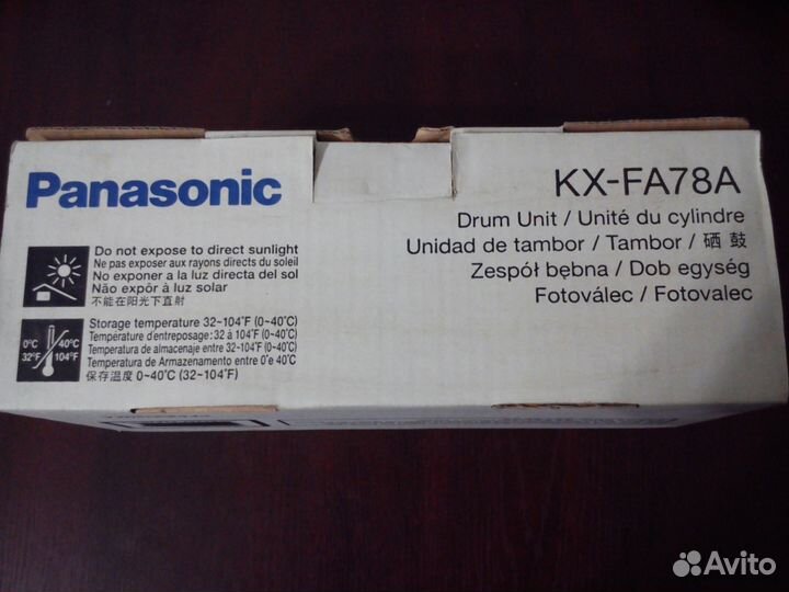 Драм картридж panasonic KX-FA78A