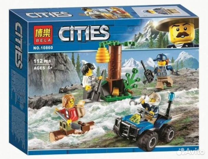 Конструктор cities Bela 10860 (112 дет.)