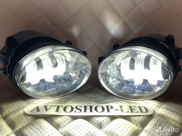 Фары противотуманные Nissan Teana T32 желтые белые