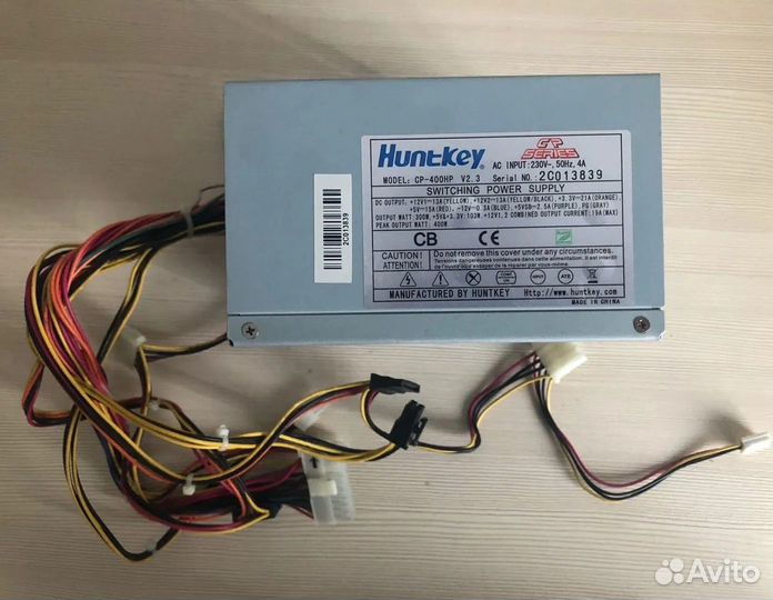 Блоки питания, сетевые и съёмные кабели для Пк