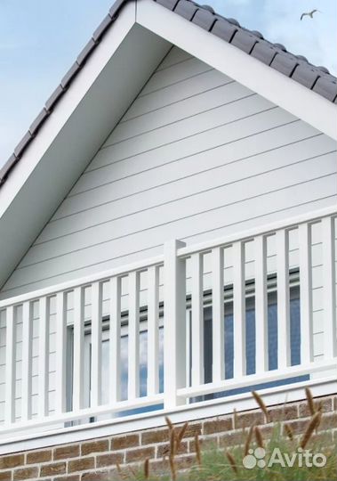 Фиброцементный сайдинг Decover Snow