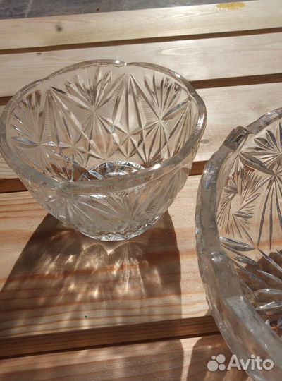 Хрустальная ваза