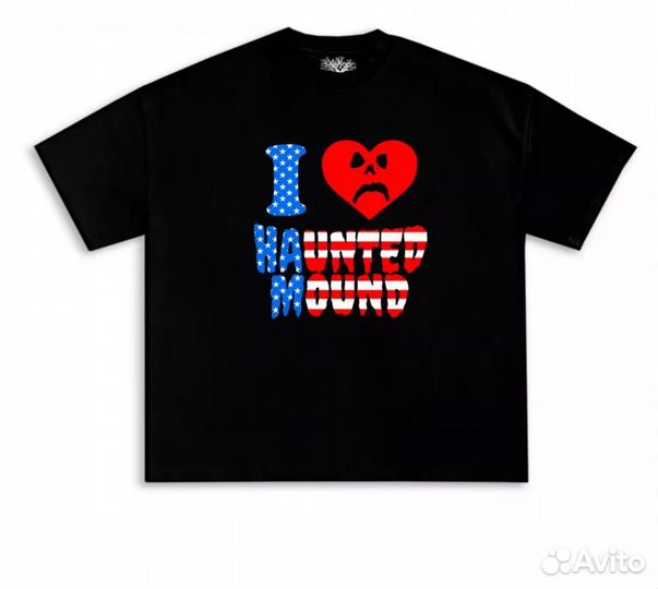 Футболка hounted mound,semetary