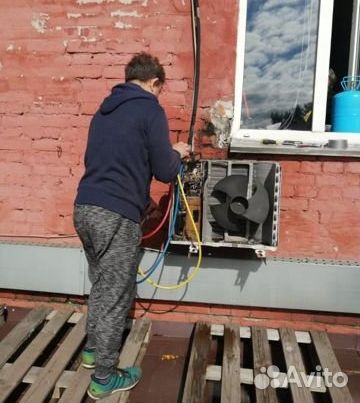 Чистка и ремонт кондиционеров