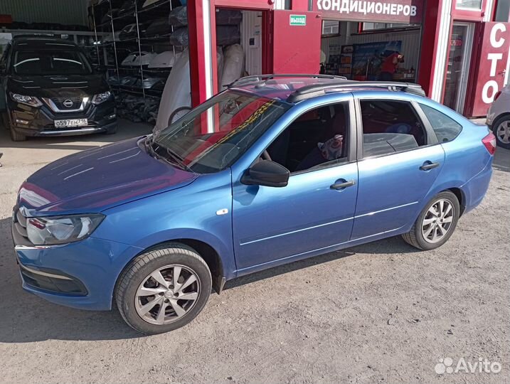 Рейлинги LADA Granta liftback продольные черные