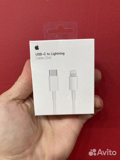 Кабель apple type c lightning 2м