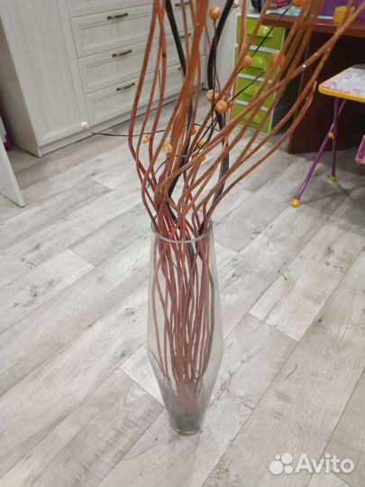 Ваза напольная высокая