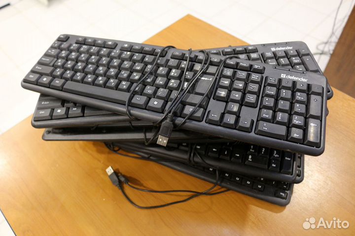 Клавиатура черная USB