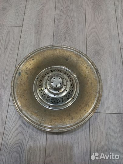 Тазик латунный с ситом