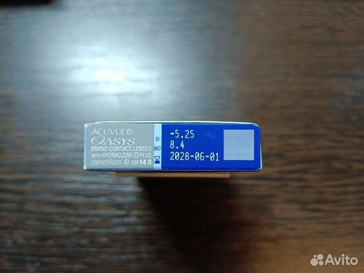 Линзы контактные acuvue oasys