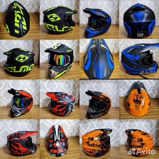 Кроссовый шлем