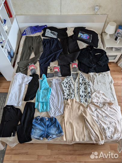 Вещи пакетом на девочку 140
