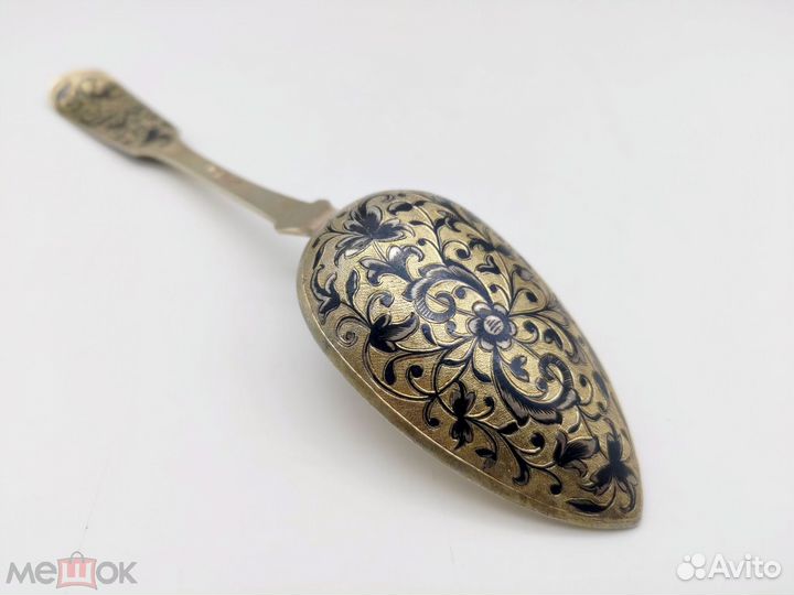 Набор эгоист столовый. Серебро 84. 1845 год