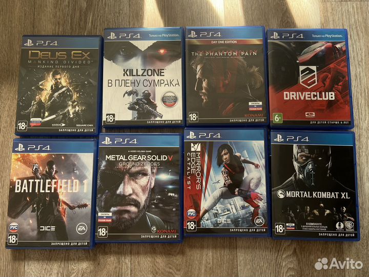 Игры для Sony PS4