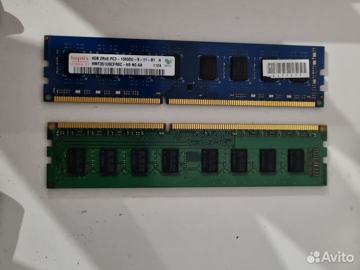 Оперативная память ddr3 4 gb + 2 gb