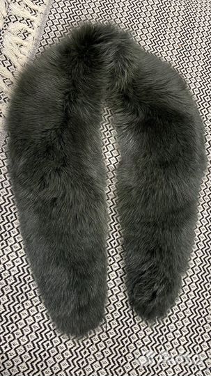 Меховой воротник натуральный песец