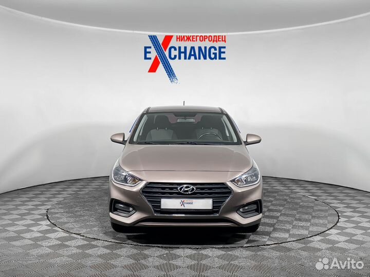 Hyundai Solaris 1.6 МТ, 2018, 75 365 км