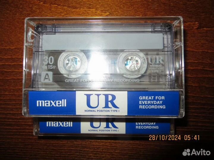 Тестовая Кассета 3 Maxell UR30 160nWbm