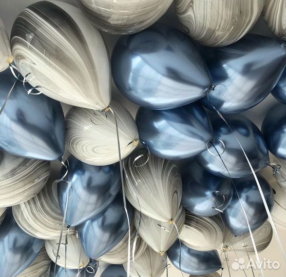 Воздушные шары под потолок