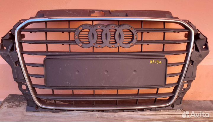 Решетка радиатора ауди а3 04-16 audi a3
