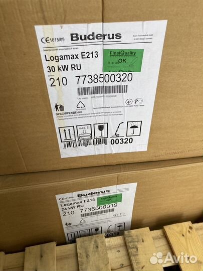 Электрический котел Buderus Logamax E213 24 кВт