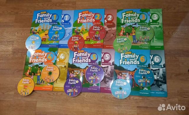 Family and friends starter 1,2,3,4,5,6 новые