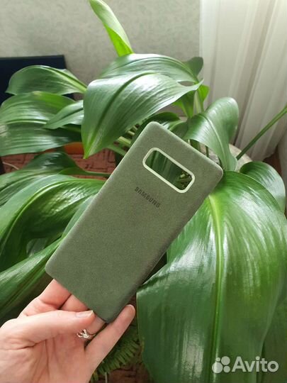 Чехол на Samsung galaxy note 8 Alcantara
