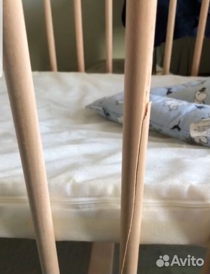 Кровать кроватка для новорождённого новая