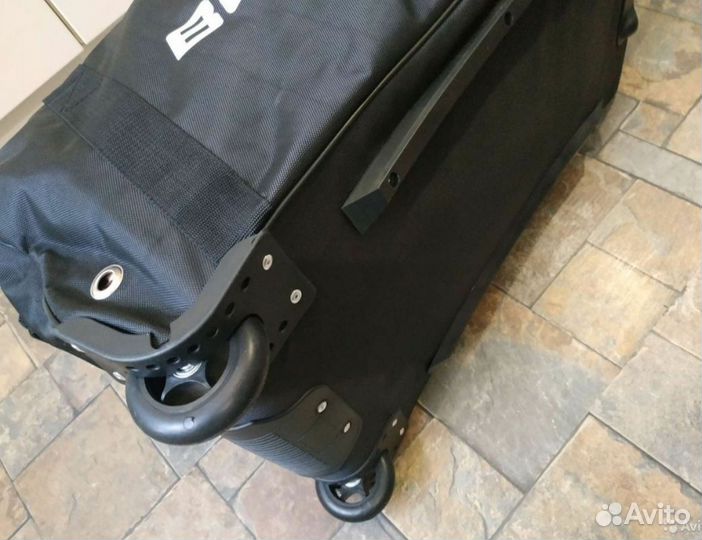 Баул хоккейный 32 чёрный 1680 ден