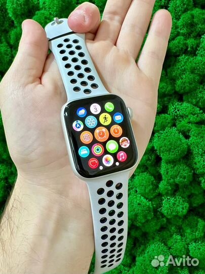 Apple watch Se 44mm (идеал, оригинал, комплект)