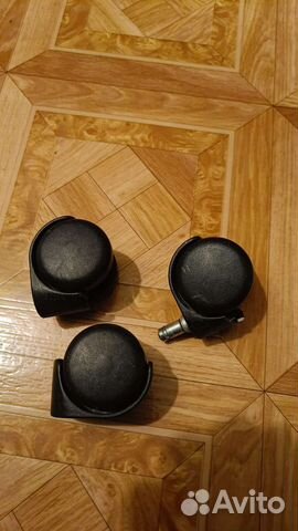 Колёсики,3шт + подлокотник + корпус газлифта