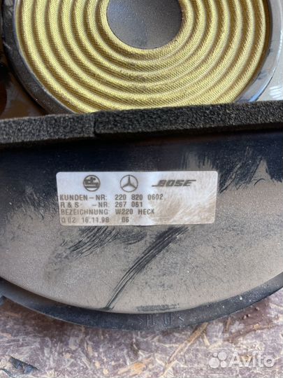 Сабвуфер mercedes w220