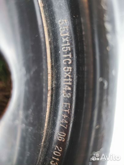 Диски R15 5х114.3