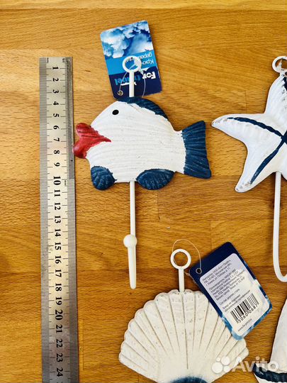 Набор крючков настенных