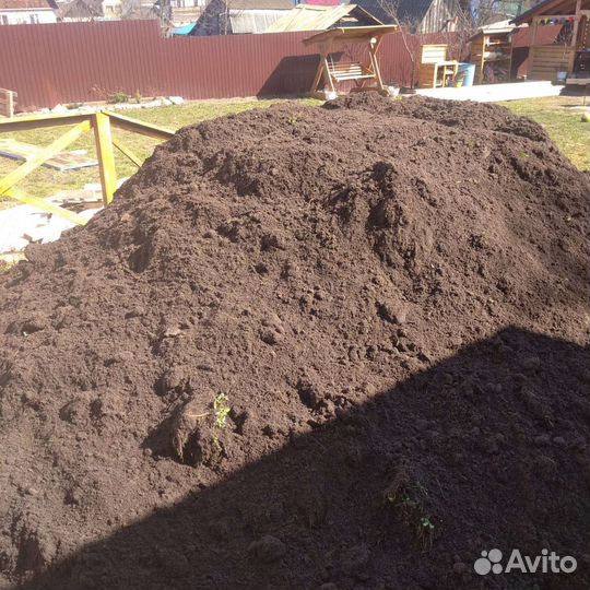 Земля плодородная. Грунт. Чернозем. Навоз