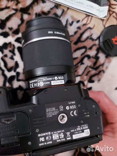 Фотоаппарат Сони dslr-A580