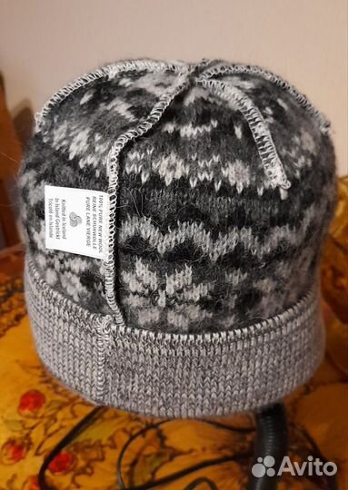 Шапка женская шерстяная