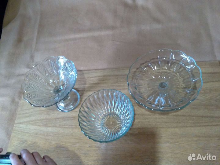 Ваза стекло СССР