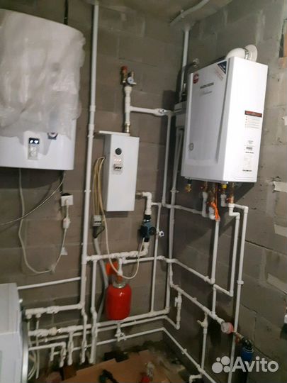 Установка котлов, монтаж отопления