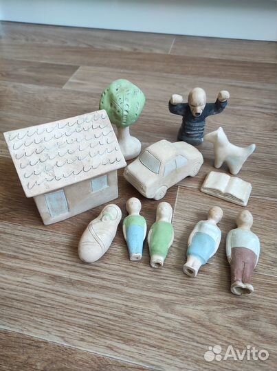Фигурки для песочной терапии