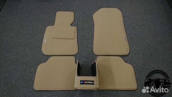 Автоковрики для BMW 3 серии e90, бежевые